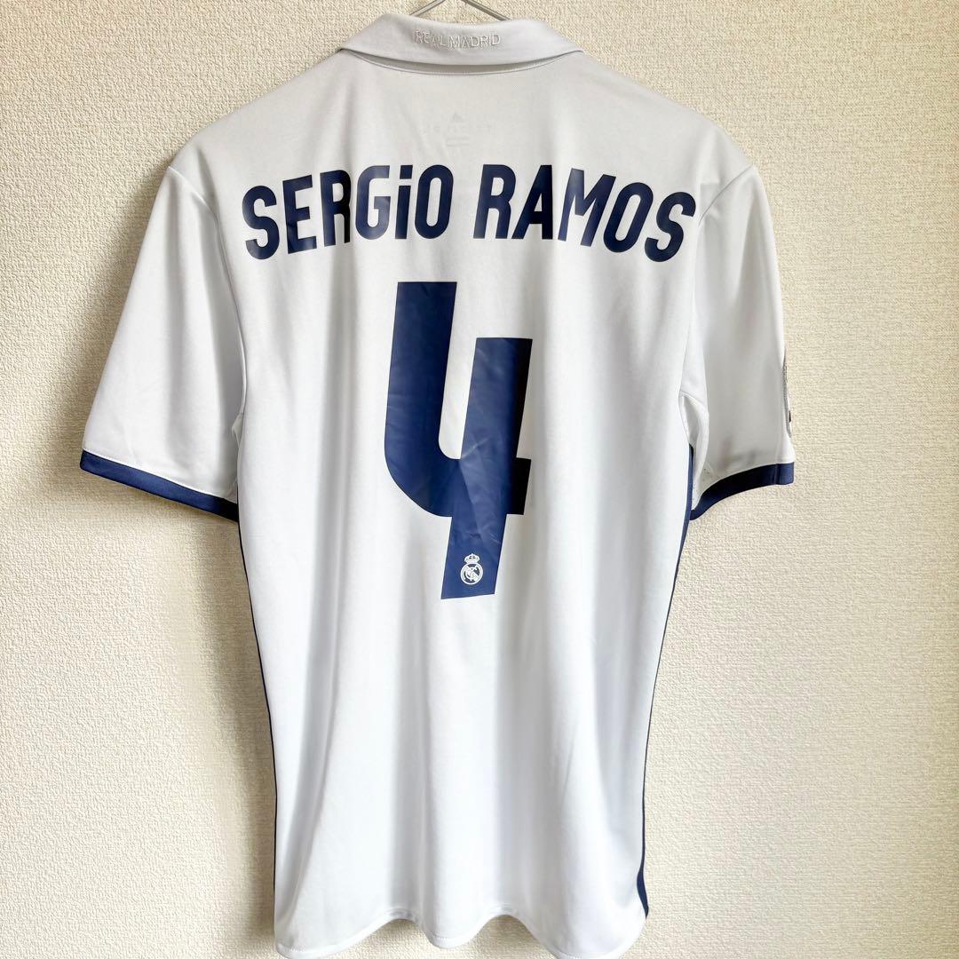 【美品】レアル・マドリード ユニホーム セルヒオ・ラモス サイズM