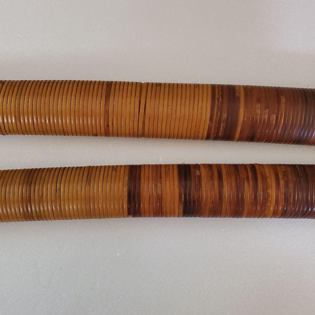 高級模造刀　竹巻鞘　日本刀　大刀一振