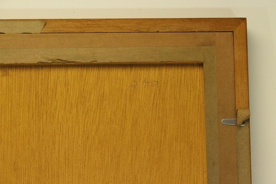 今井隆 作 パリ 寺院 洋油彩 保証 額装(ZE441)