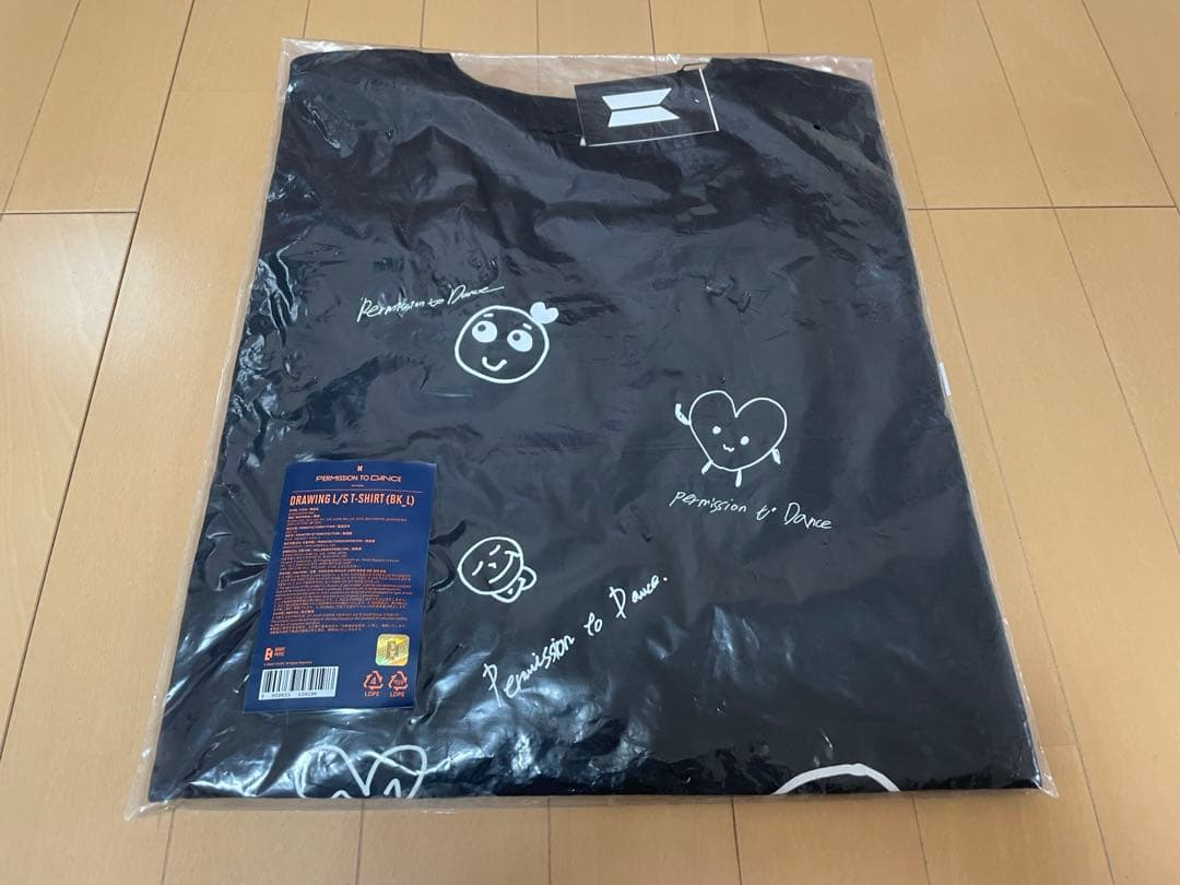 BTS PTDコン　LA ロサンゼルス限定　ドローイング　Tシャツ