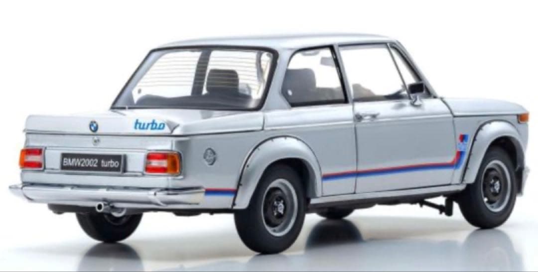 京商 2002 turbo ミニカー 1/18silver