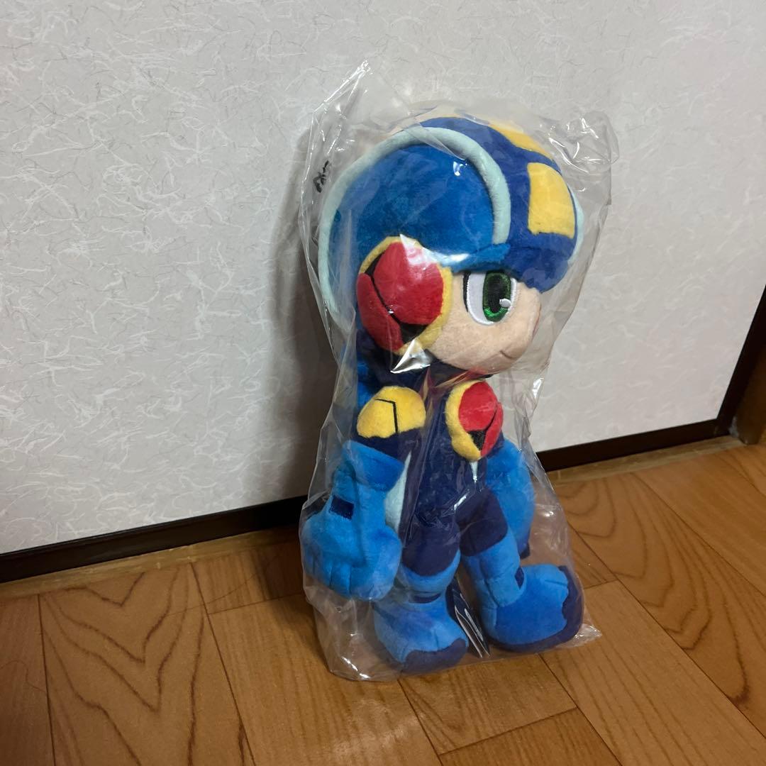 ロックマンエグゼ　ぬいぐるみ　タグ付き