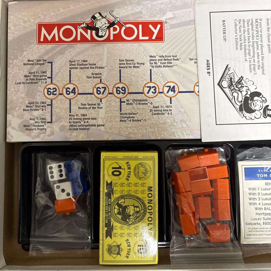 MONOPOLY ニューヨーク・メッツ コレクターズエディション