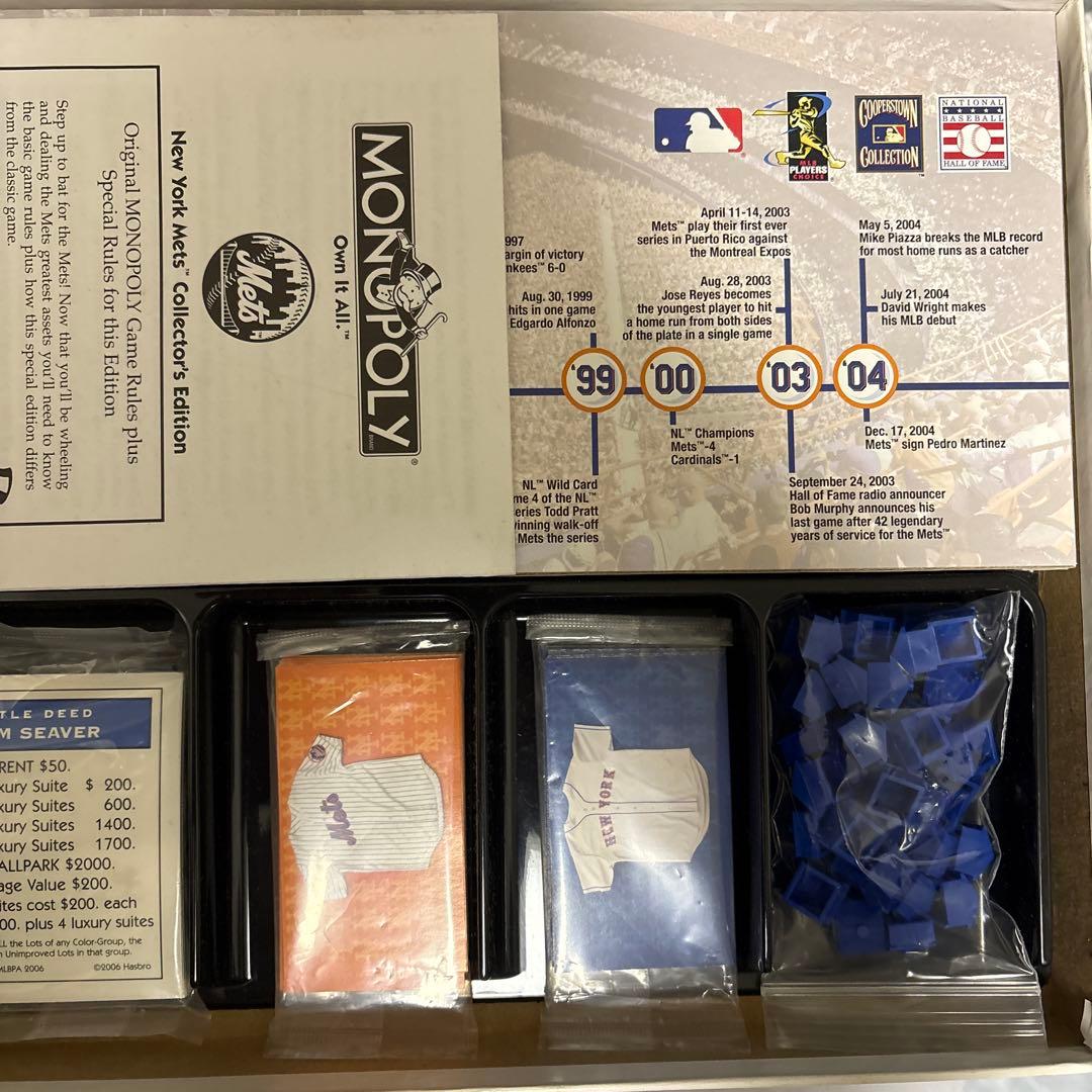 MONOPOLY ニューヨーク・メッツ コレクターズエディション
