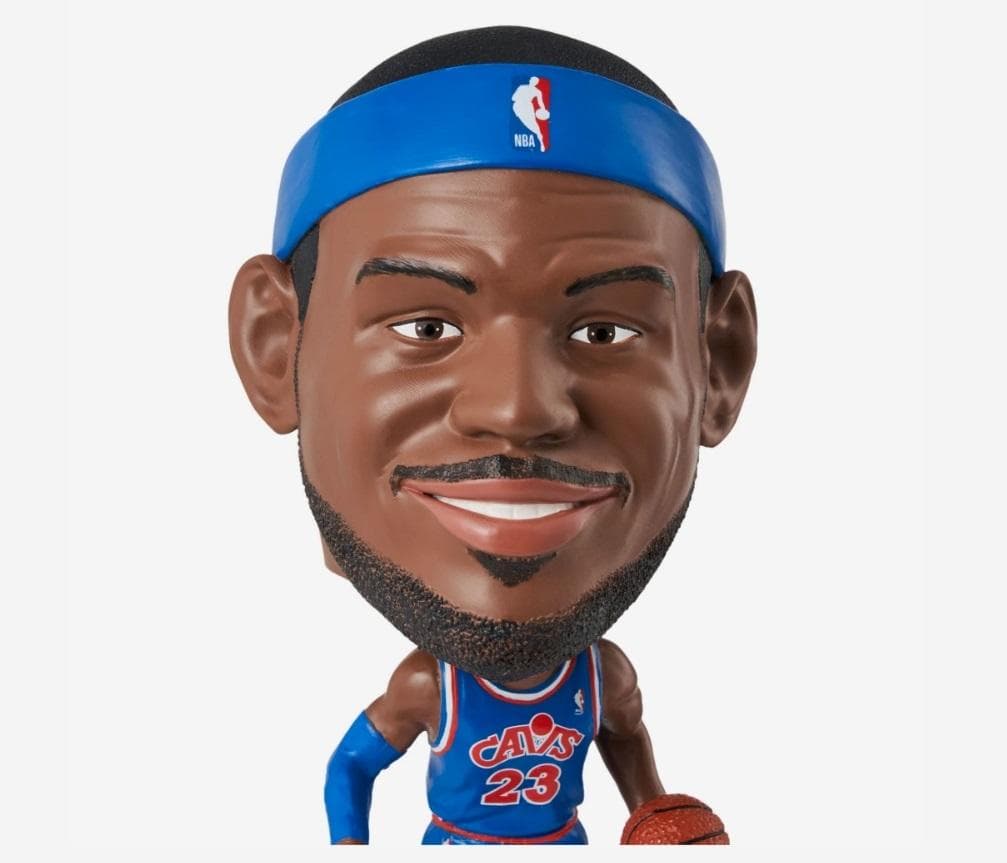 144個限定 レブロンジェームズ　ボブルヘッド フィギュア　NBA レイカーズ
