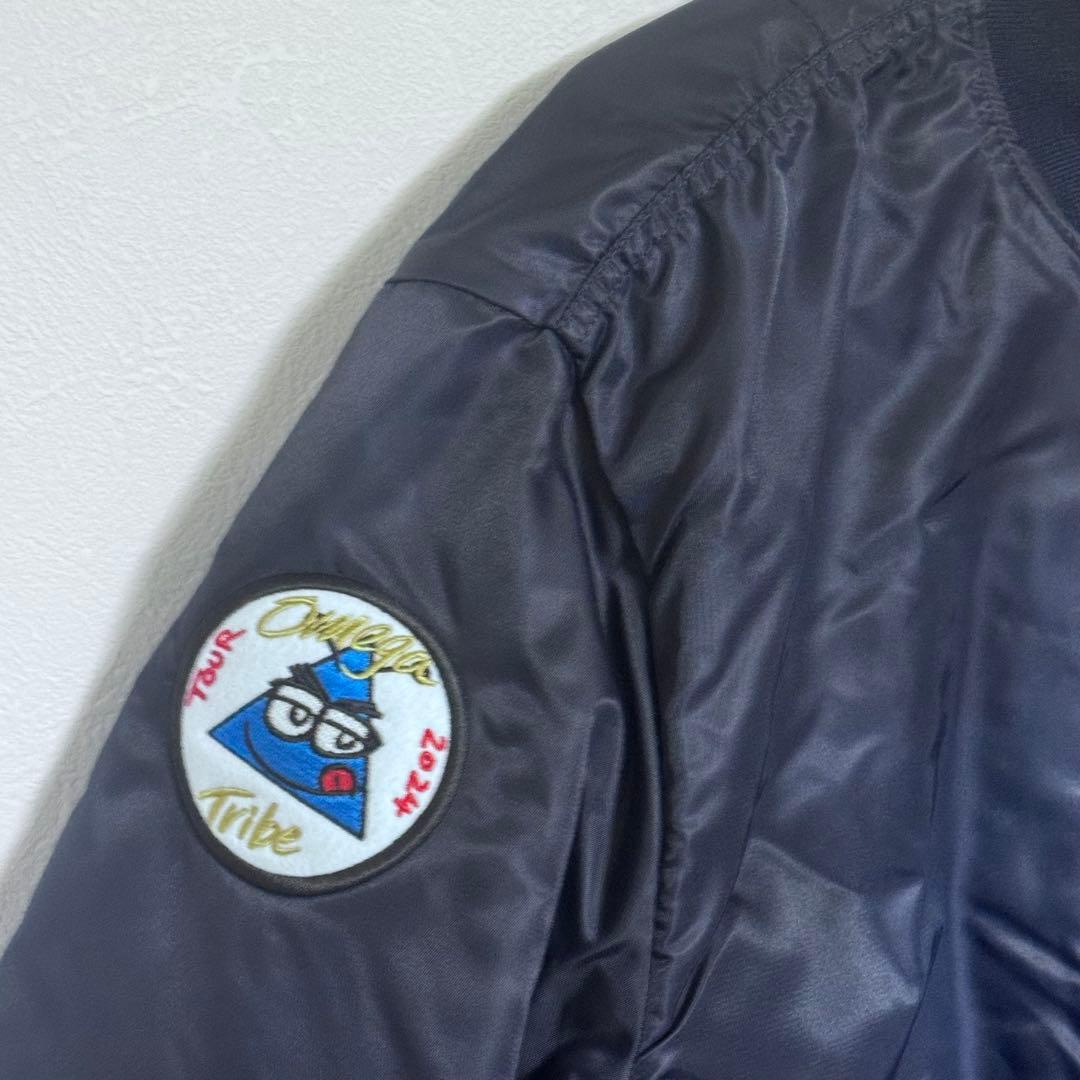 【美品】杉山清貴&オメガトライブ フライトジャケット MA-1 シティポップ