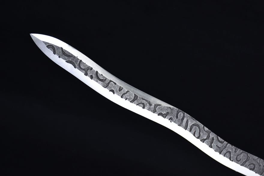 武具　刀装具　日本刀　模造刀 横刀 直刀 曲龍