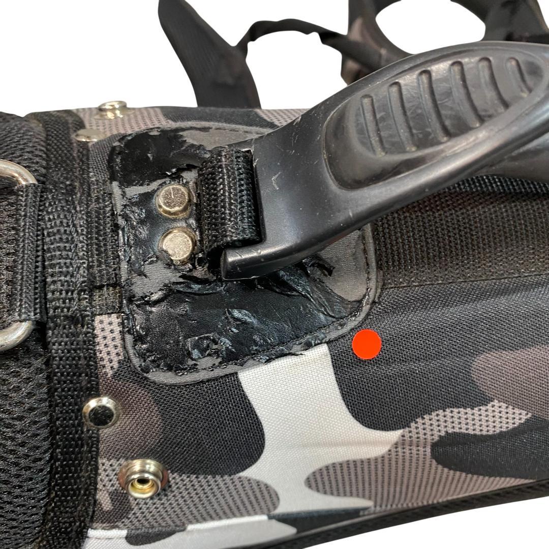 PEARLY GATES パーリーゲイツ スタンド付き キャディバッグ カモフラ