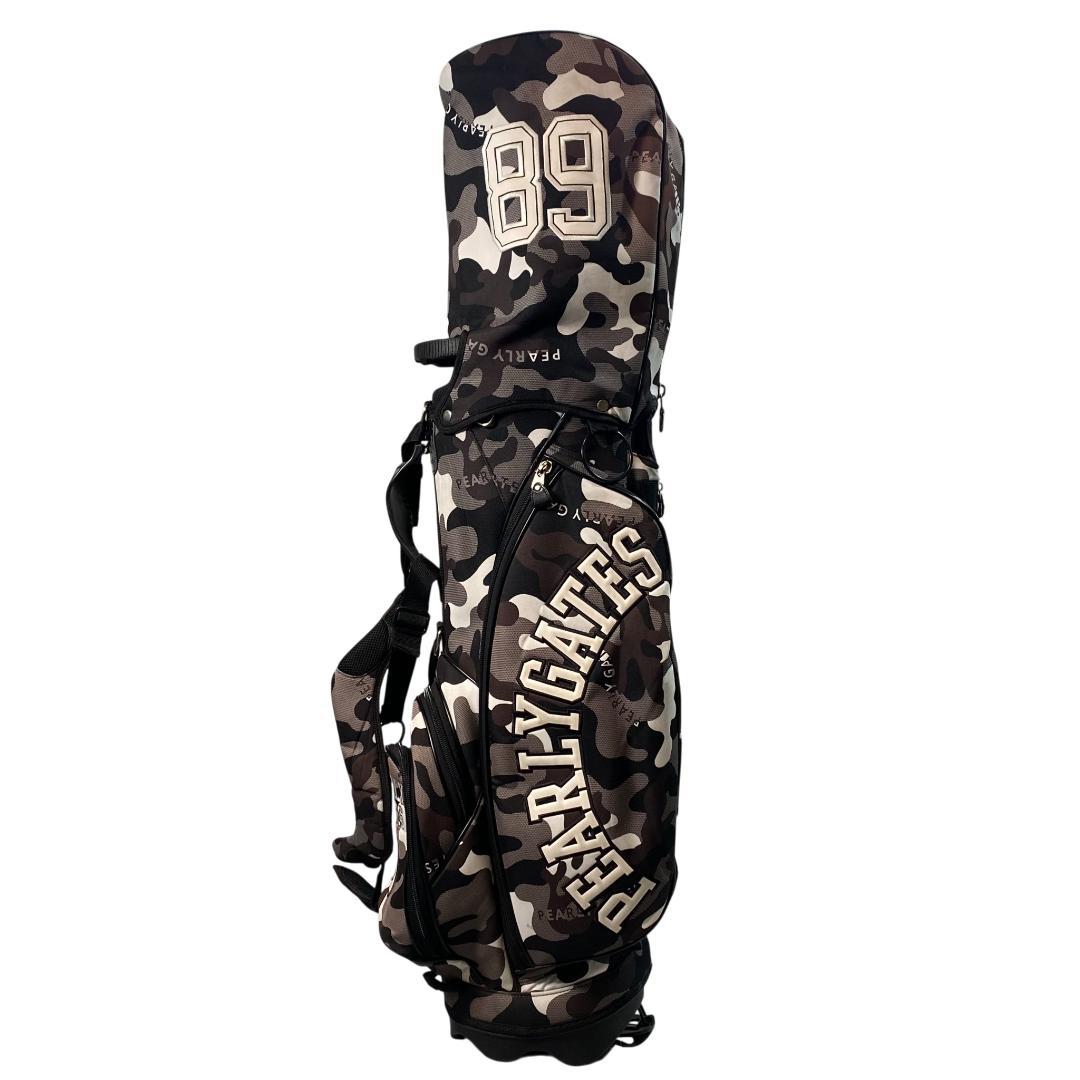 PEARLY GATES パーリーゲイツ スタンド付き キャディバッグ カモフラ
