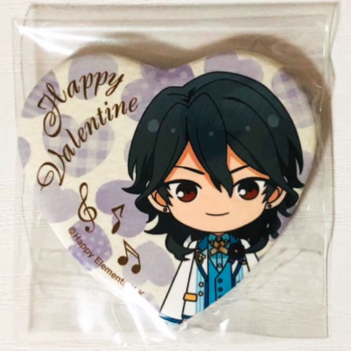 新品★あんスタ【零＆薫＆晃牙＆凛月】バレかく★特典★ハート缶バッジ★セット