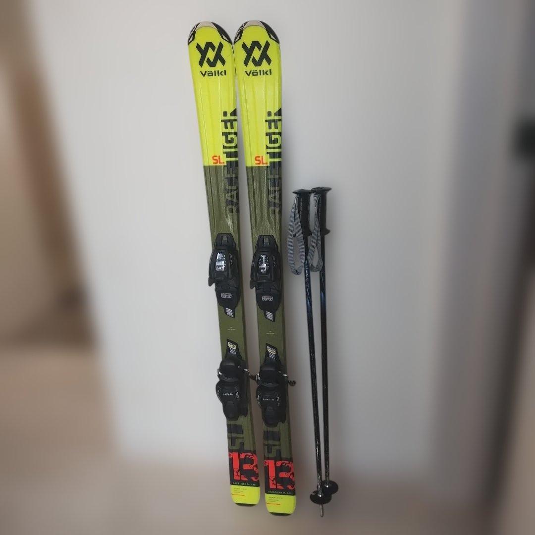 Völkl Racetiger SL 120 スキーセット　ストック85　専用袋