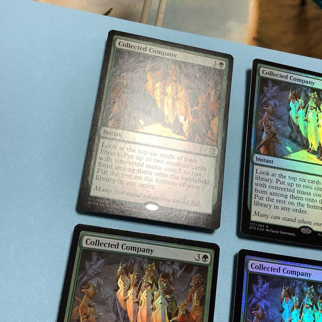 集合した中隊/Collected Company DTK英語4枚セット