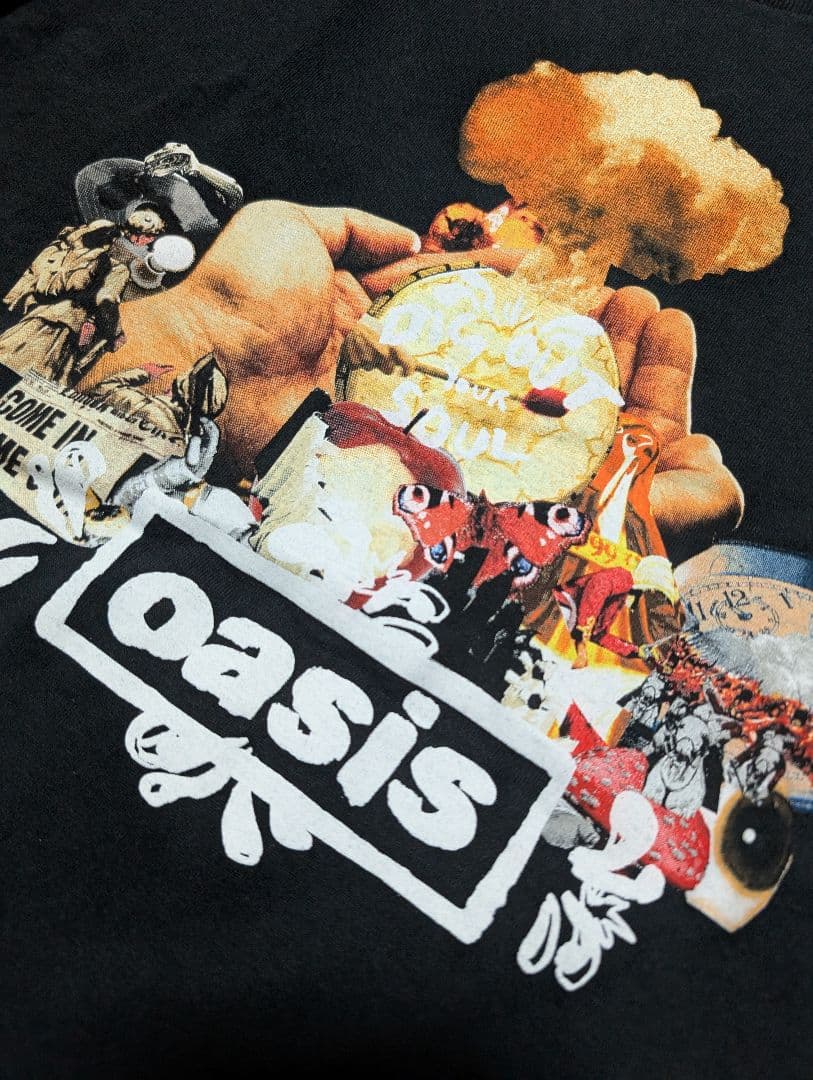 OASIS Tシャツ リアム ノエル ギャラガー オアシス 2009年来日公演