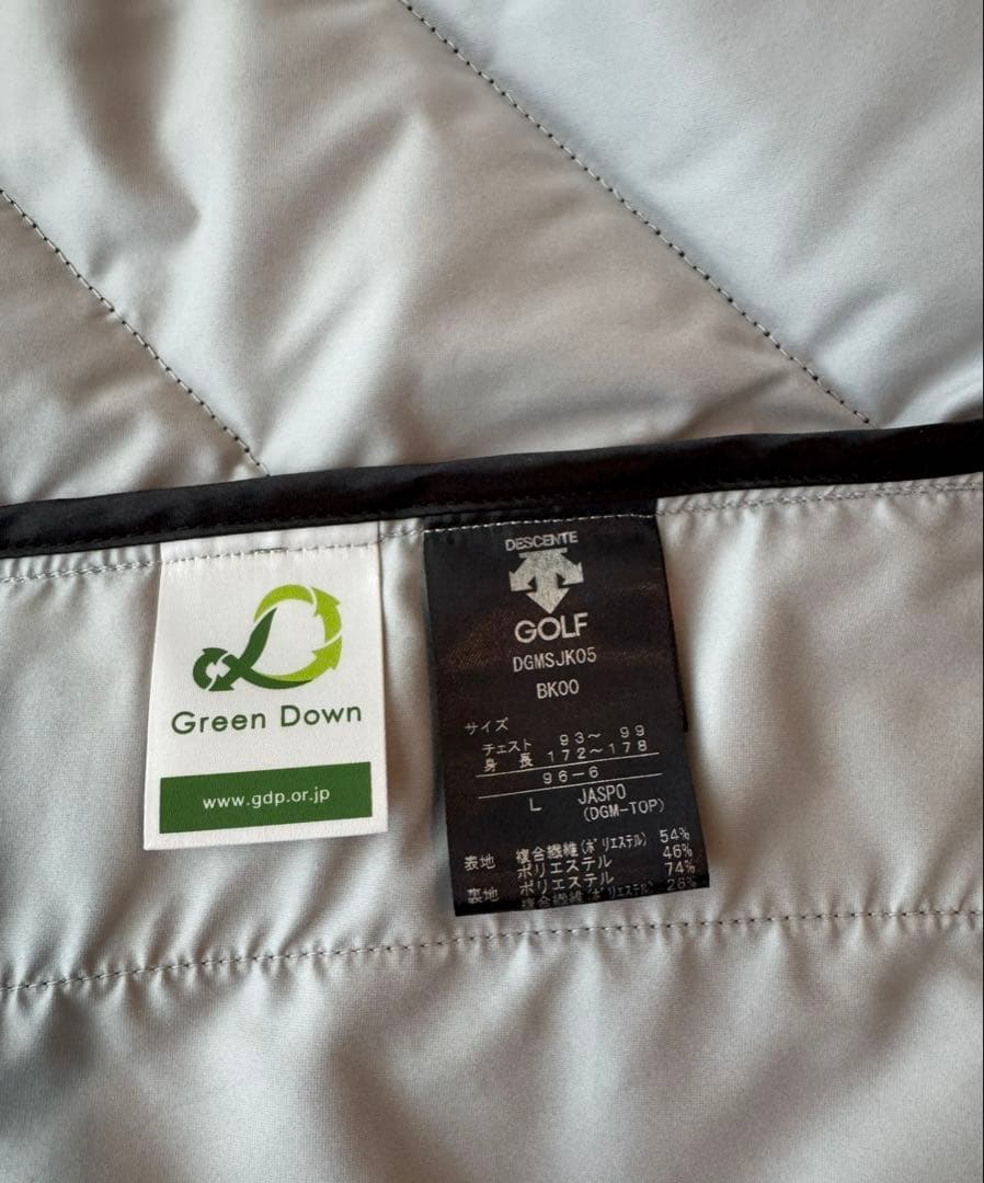 GOLF ブラック/ブルー ジャケット L