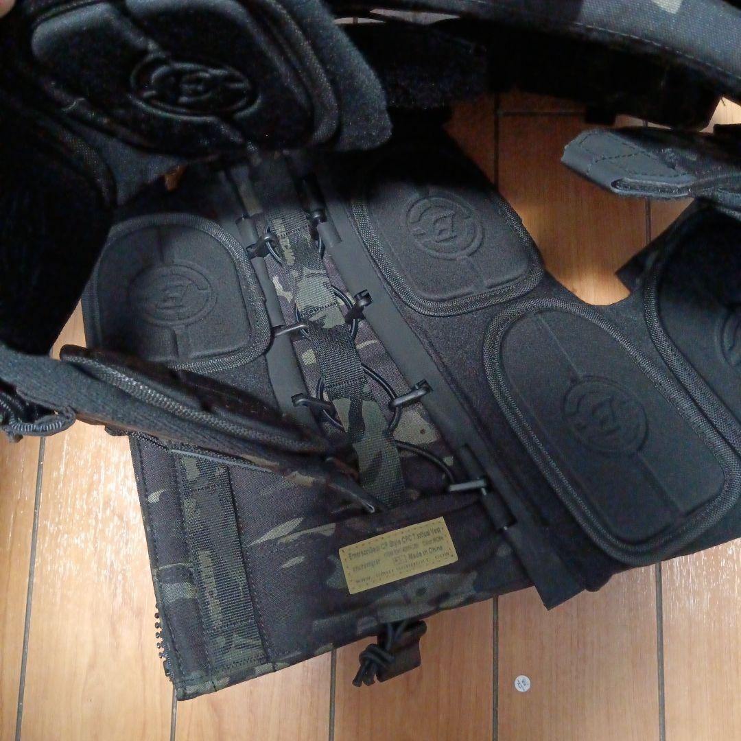 エマーソンギア　プレートキャリア　cpc　マルチカムブラック