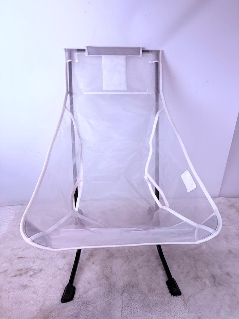 貴重品♪Helinox 生産終了 ビーチチェア ホワイトメッシュ 砂浜対応 軽量