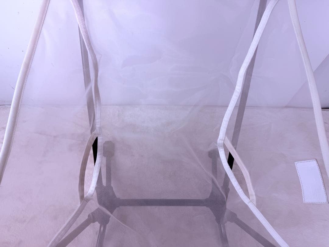 貴重品♪Helinox 生産終了 ビーチチェア ホワイトメッシュ 砂浜対応 軽量