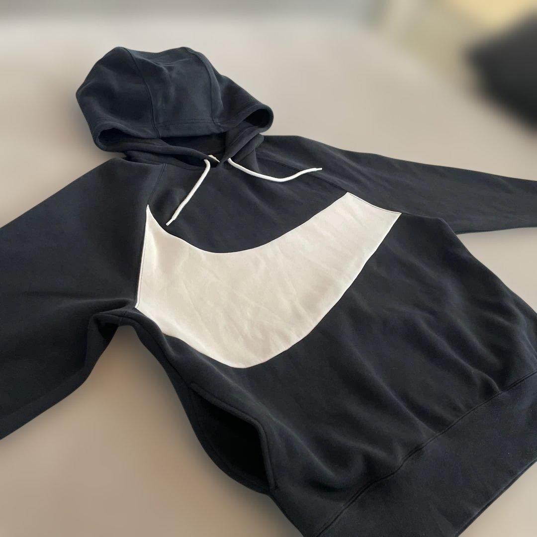 Nike ジャージ上下セット スウッシュ テック フリース　黒/白