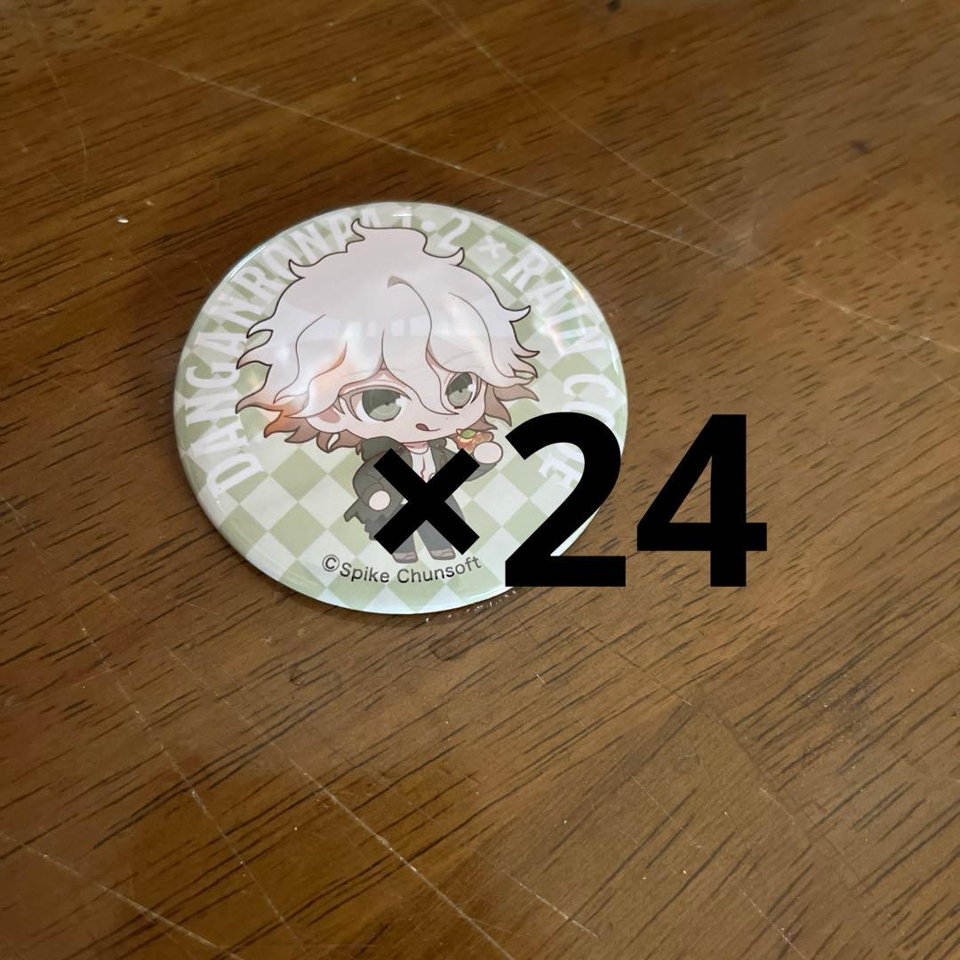 狛枝凪斗 レインコード ダンガンロンパ カフェ 缶バ