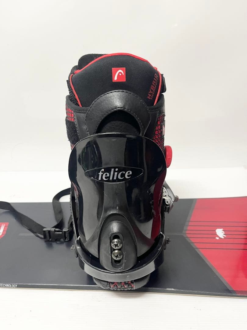 FLOW head スノボセット　スノーボード ビンディング　BOA 美品　板
