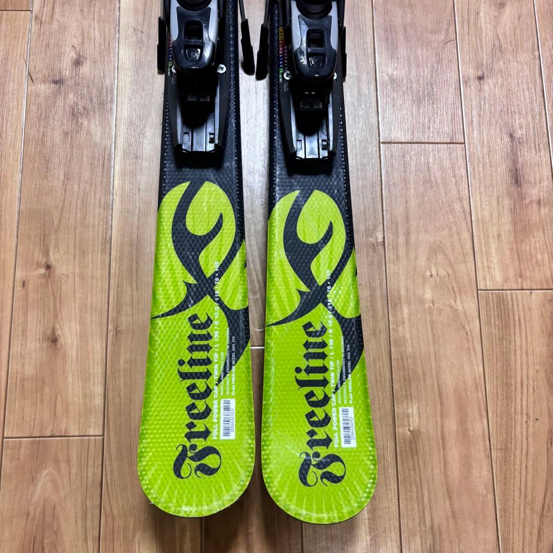 Elan freeline ショートスキー 134cm