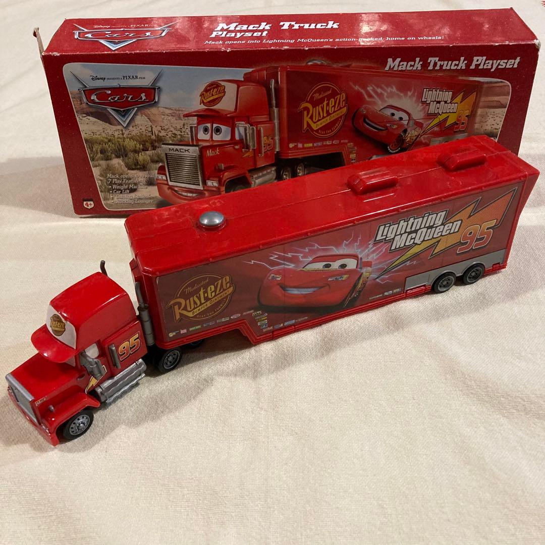 【最初期生産品】【入手困難】　カーズ　マックトラックプレイセット（箱付き）