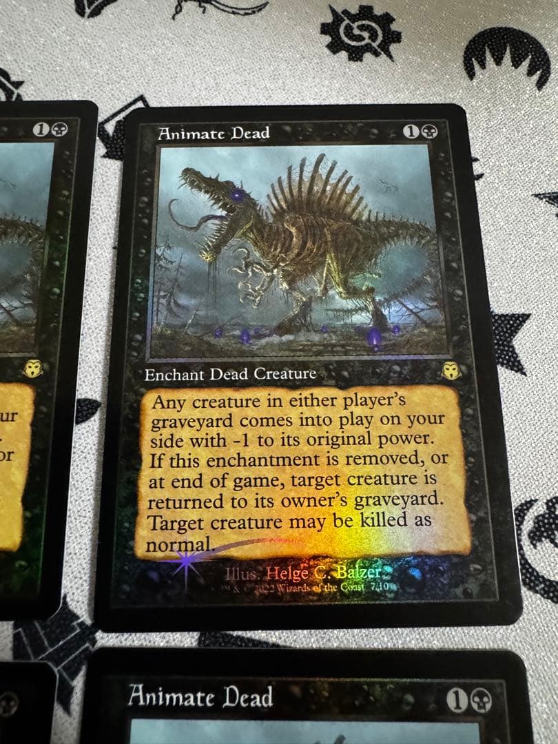 4枚セット 動く死体 foil 英語 ジャッジ褒賞