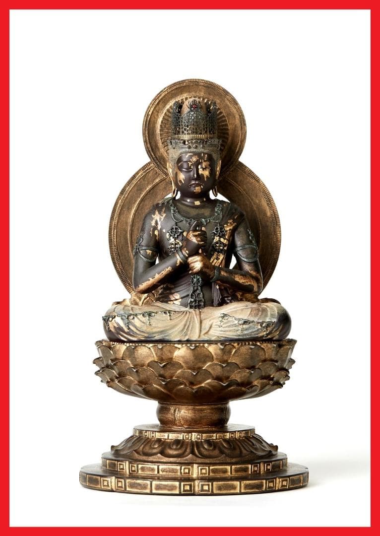 ★新品同様★イスム TanaCOCORO 掌 仏像 大日如来 真鍮★10