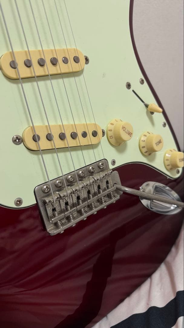 Grass Roots エレキギター メタリックレッド