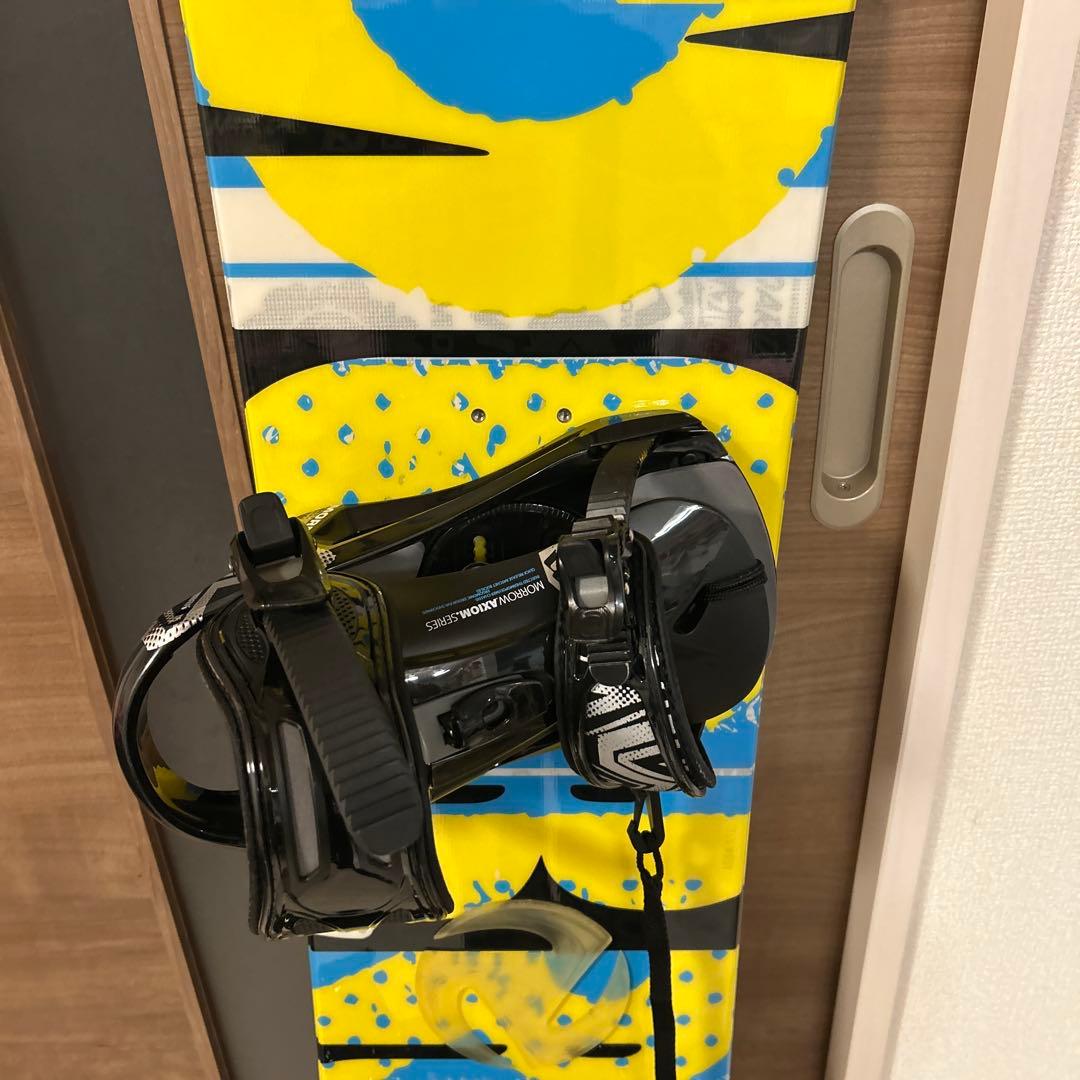 【美品】Morrowスノーボード151cmMORROW ビンディングセット