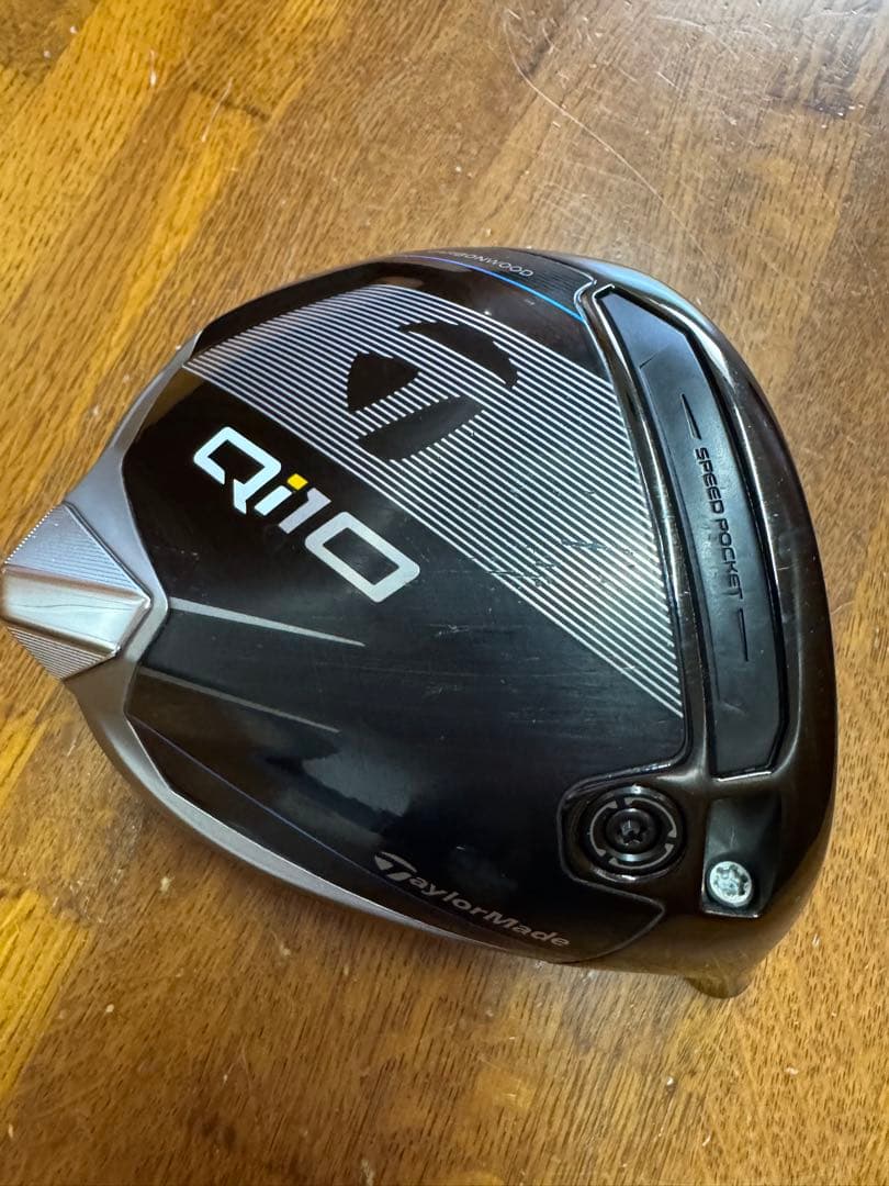 テーラーメイド Qi10 ドライバー 9.0° ヘッドのみ カバー付 日本仕様