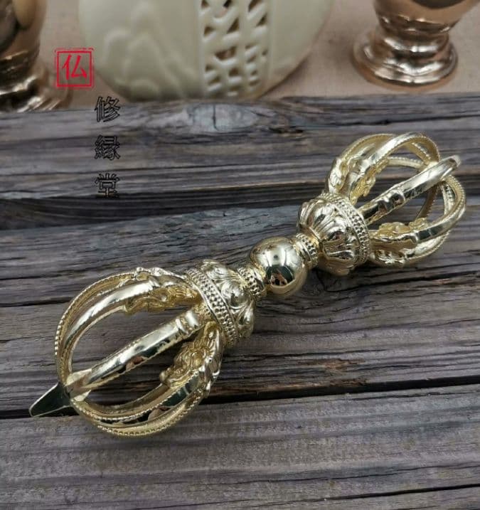 【修縁堂】 真言宗 密教法具 九鈷杵 辟邪 密教法具 魔除け 厄除け