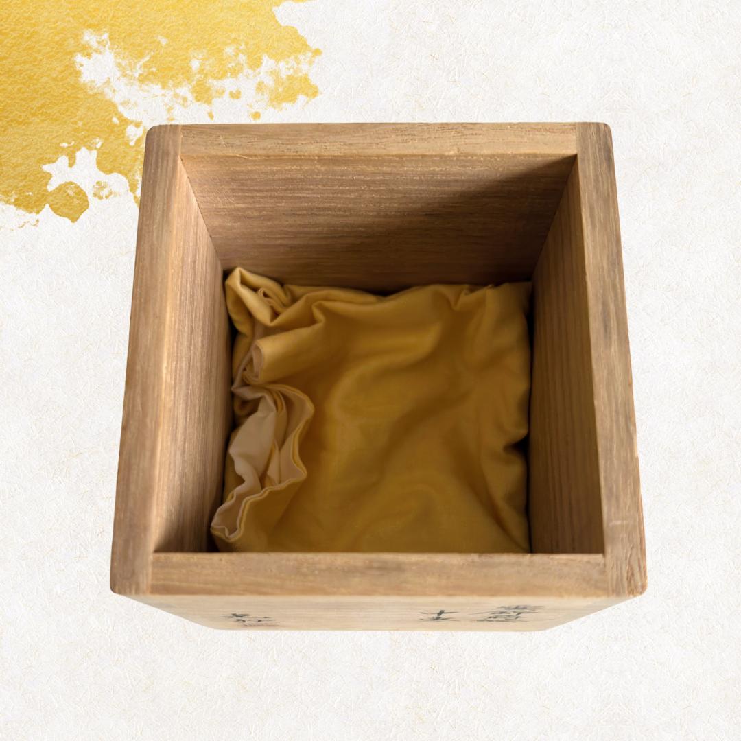 -飯田光秋- 雲錦蒔絵棗