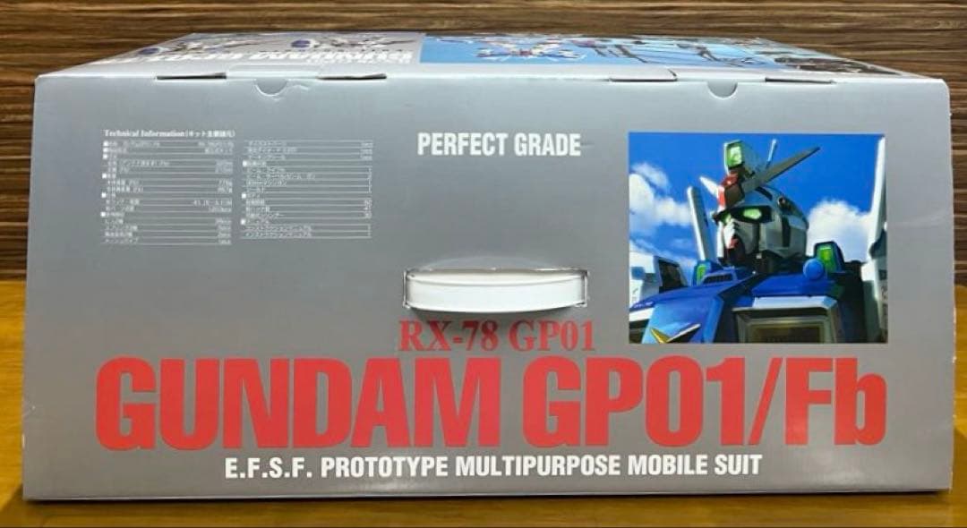 PG　ガンダムGP01/Fb　フルバーニアン　換装可能　1/60　未組立