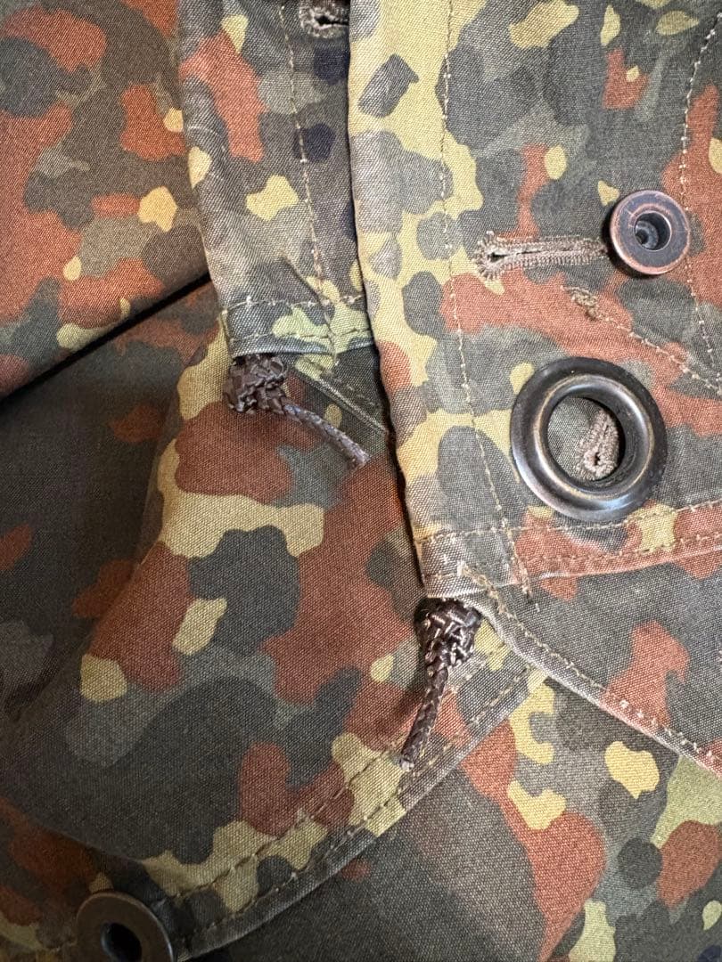 軍物タープ　ドイツ軍フレクターカモ　タープ