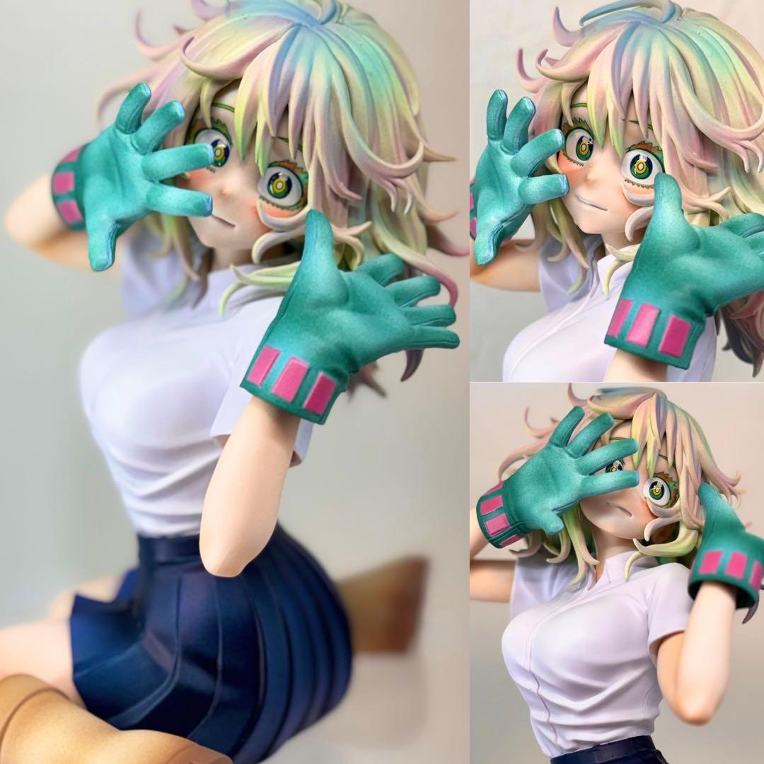 昼*寝様 ヒロアカ　葉隠透　フィギュア　リペイント　プライズ