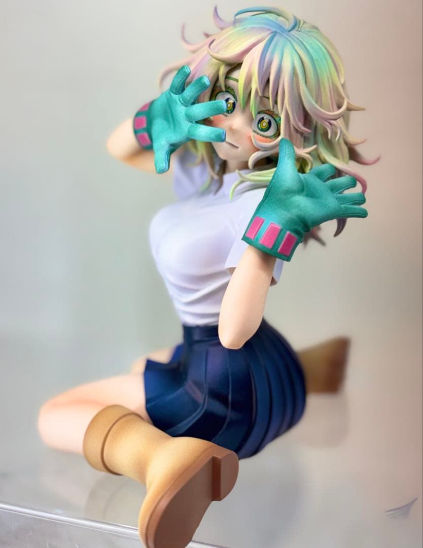 昼*寝様 ヒロアカ　葉隠透　フィギュア　リペイント　プライズ