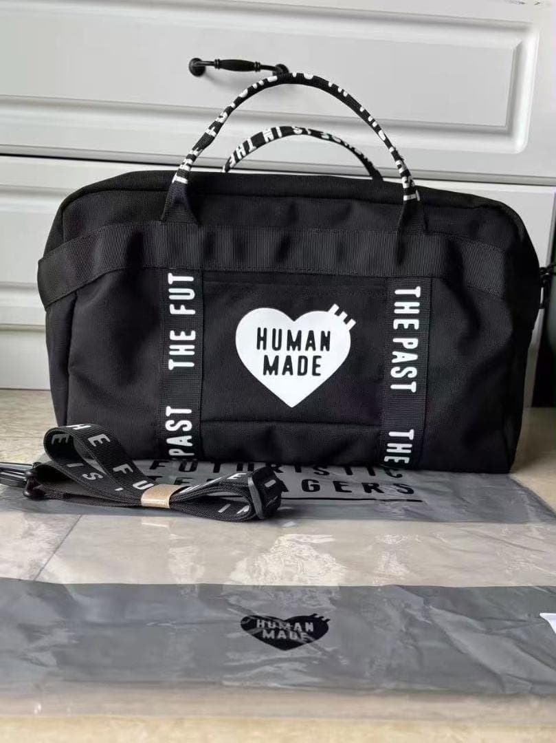HUMAN MADE スケート ミニダ ッフルバッグ ブラック