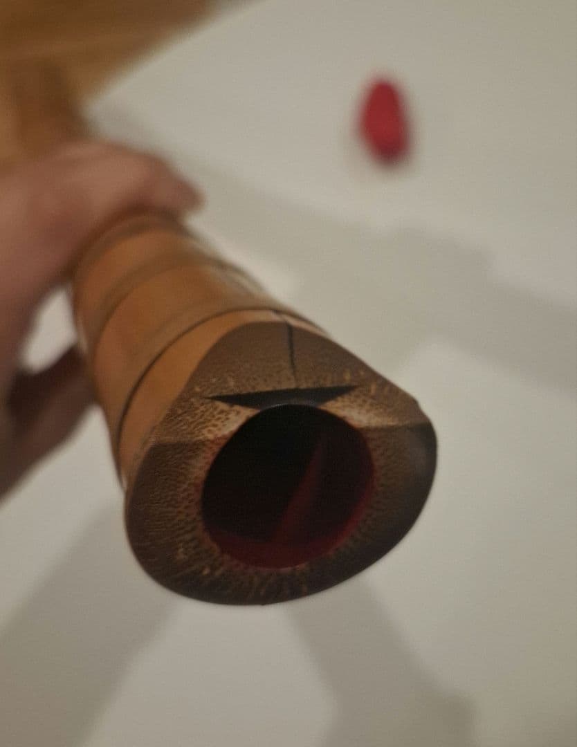 名匠 坂野如延製作した尺八