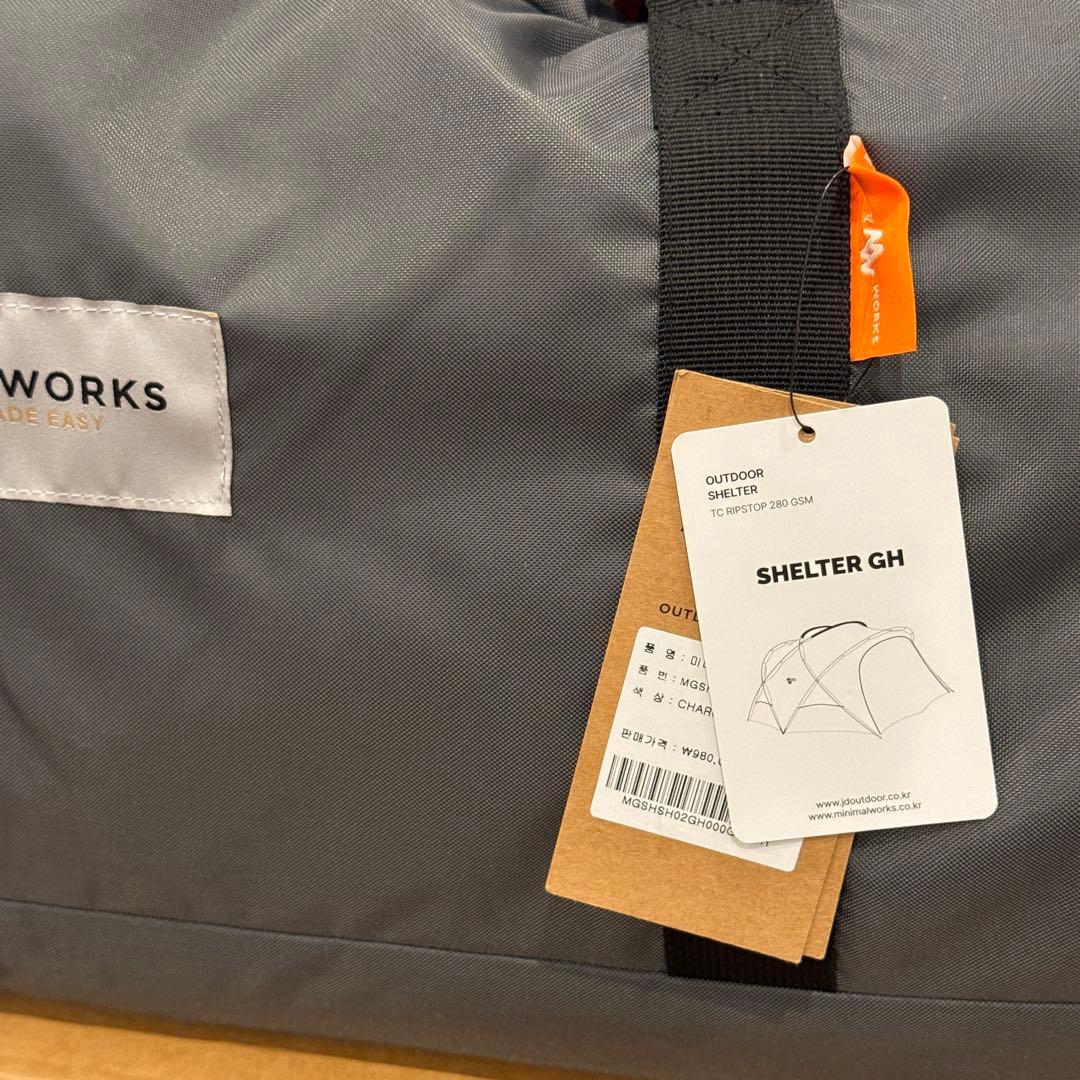 ミニマルワークスSHELTER GH チャコール
