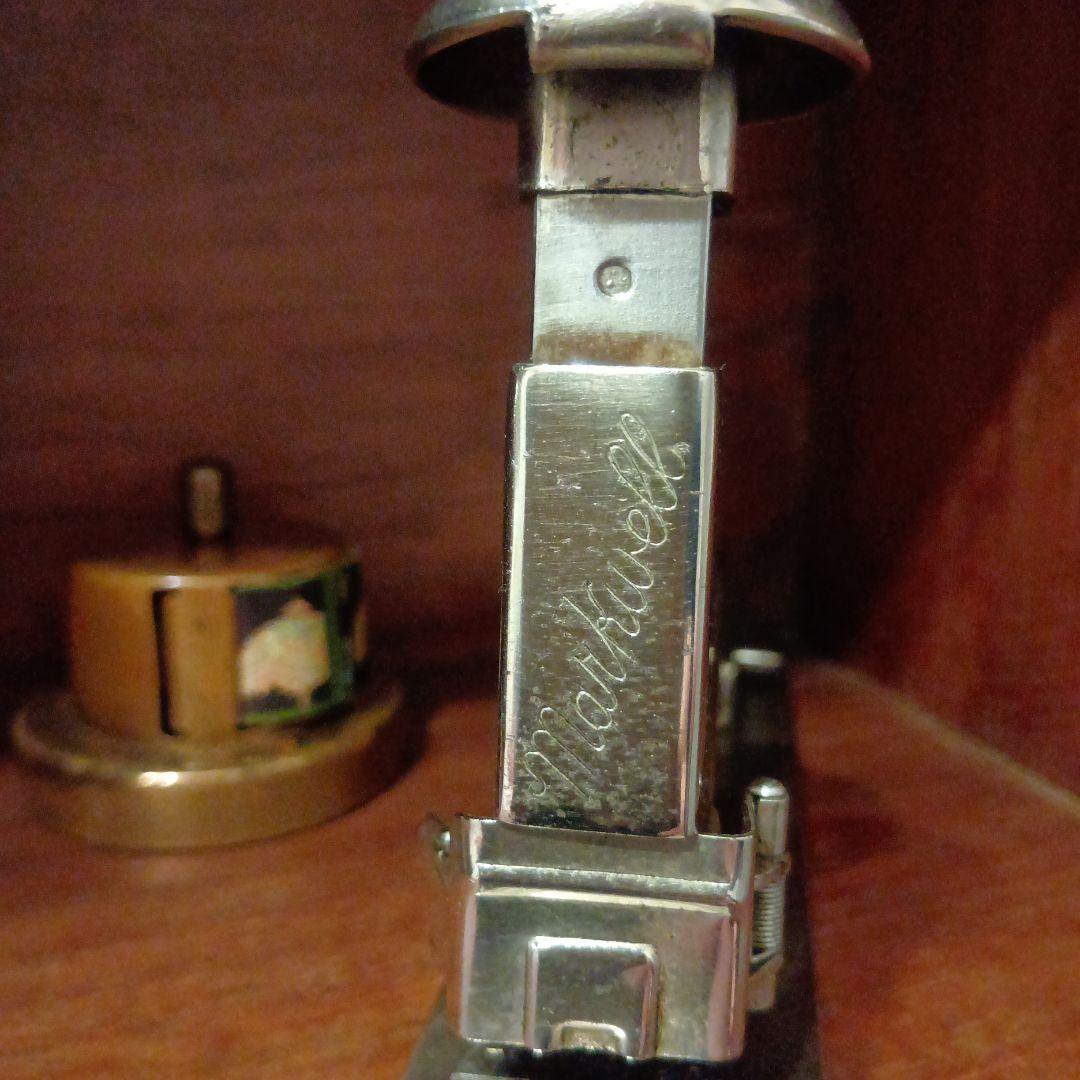 アメリカ製ヴィンテージMarkwell　ホチキス＆ステープル　NY　文房具