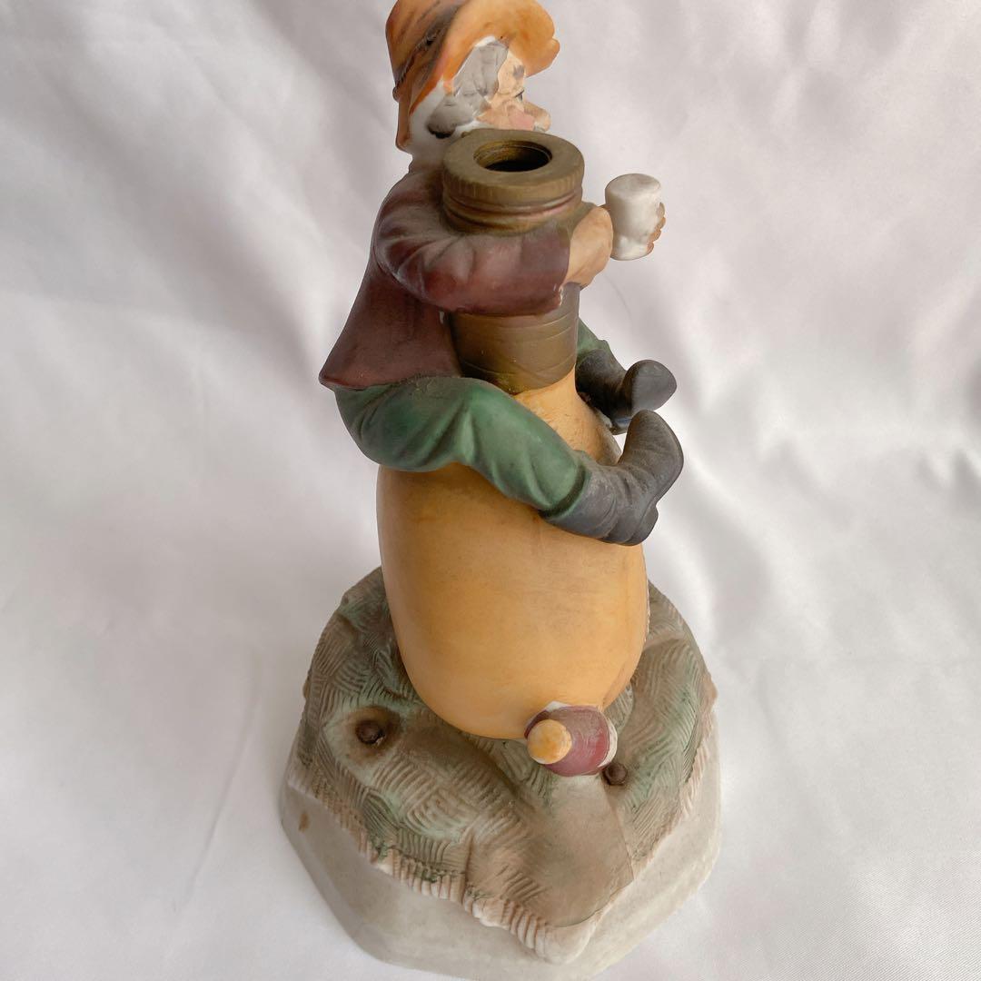 【希少・着火確認済】昭和レトロ ニッカウヰスキー 卓上ライター陶器製ヴィンテージ