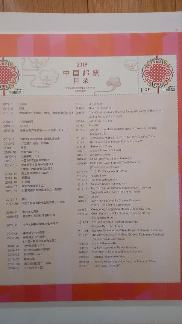 中国の切手帳　5冊