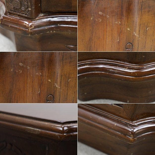 ヴィンテージ クラシカル コンソール デスク テーブル キャビネット 展示台