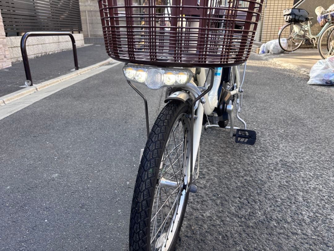 Panasonic mini電動アシスト自転車 アイボリー