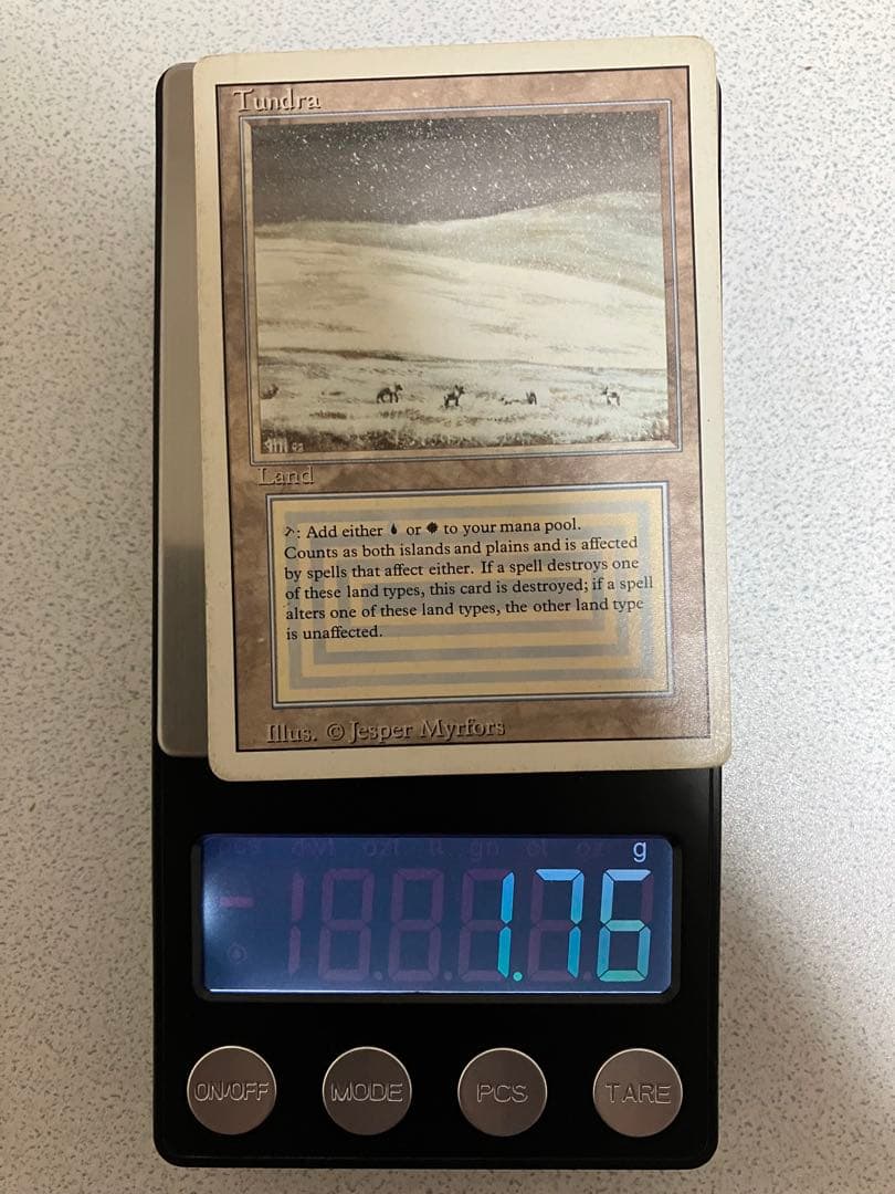 【引退品】英語版_Tundra [3ED]