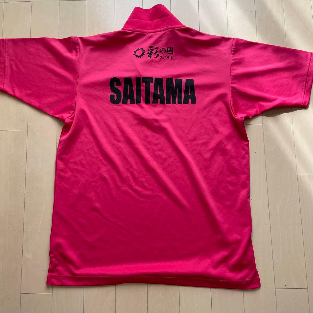 赤色 ポロシャツ SAITAMA テニス