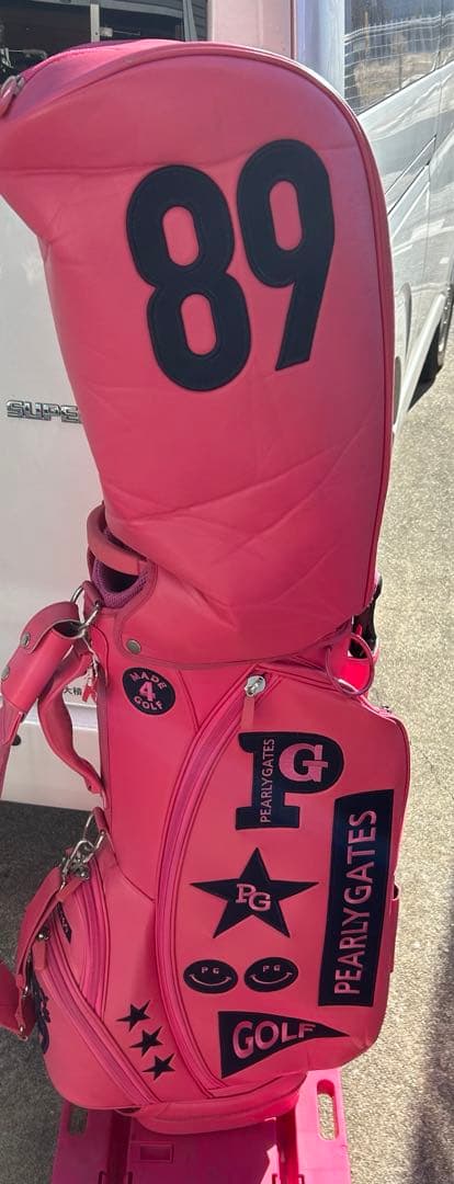 PEARLY GATES ピンク キャディバッグ PG1989