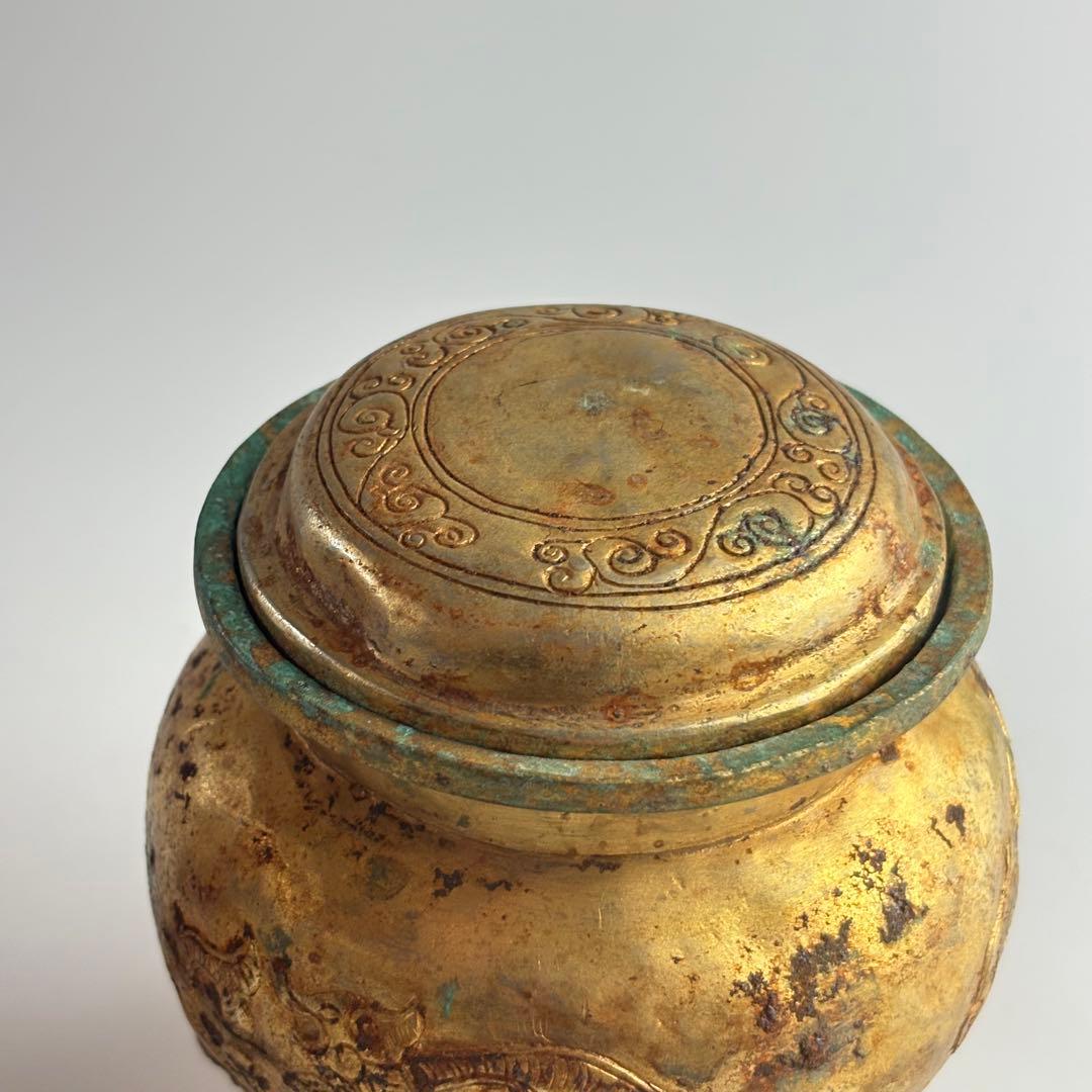 中国　香炉 銅造 銅器