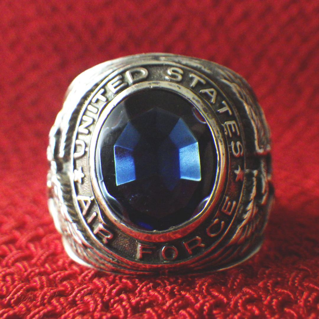 【限定値下】激レア【1940年代頃】USAF シルバー製 ミリタリーリング